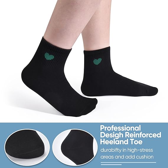 Women's Ankle Crew Cotton Socks