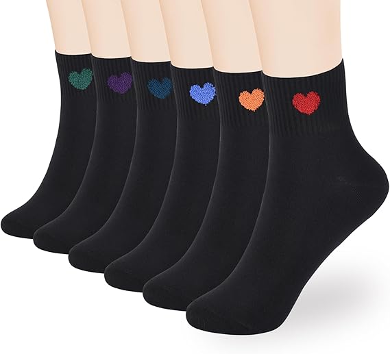 Women's Ankle Crew Cotton Socks