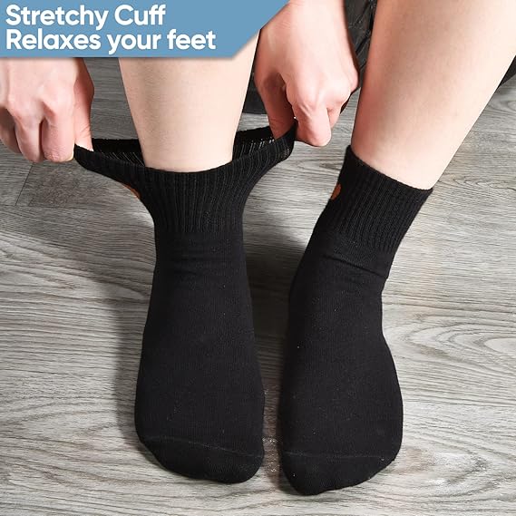 Women's Ankle Crew Cotton Socks
